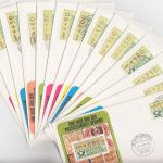 BRD - ATM Erstausgabe 2. Jan 1981 14 Schmuck-FDC/versch. Stempel/Orte