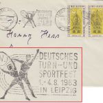 DDR - 2x10 Pfg. Leipziger Frühjahrsmesse Brief Leipzig - Essen 1963
