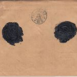 Bayern - 2x30 Pfg. Staatswappen Wertbrief Rosenheim - Bad Aibling 1919