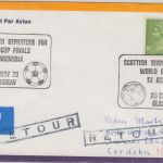 England - Scottish Team Departure Fussball-WM 1978 SST Glasgow