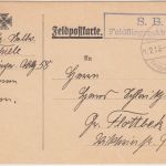 DR - Fliegerabteilung 53 Ra2 Feldpostkarte Fp.Stat. 215 (Osten) 1916