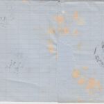 NDP/Hannover - Emden 17/11 nachv. hann. K2 Brief 1 Gr./dst. n. Aurich 1868
