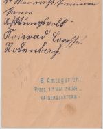 Bayern - 15 Pfg. Hupp/Freistaat + Zusatz K2 Rodenbach Kaiserslautern11. MAI 20