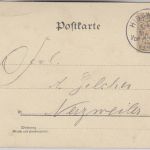 Bayern - 2 Pfg. Wappen Osterkarte/Landbestellbereich Hinzeilwer 29. MRZ 02