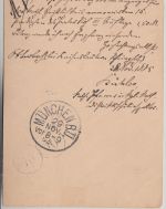 Bayern - Lampertsmühle 28/11 85 K1 5 Pfg. Ganzsache n. München