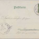 Bayern/Pfalz - Weilerbach farb. Mehrbildlitho Denkmal Kirche etc. gelaufen 1902
