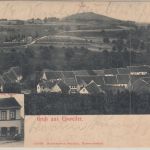 Bayern/Pfalz - Esswieler Ortsansicht Wirtschaft sw-Mehrbild-AK gelaufen 1910