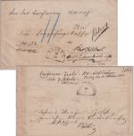 Bayern - Alsenz 14/10 Regierungssache n. Kirchheimbolanden 1868 Nachporto !