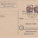 FZ-Rheinl.Pfalz - Teschenmoschel ü. Rockenhausen Landpost-Ra2 Drucksache 1948