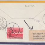 BRD - München Fussball WM 1974 SST Luftpostbrief n. HOLLAND lux. Lagergebühr