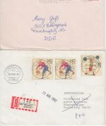 Basketball - 6 Belege USA, San Marino, Finnland, Belgien etc. ex 1975/1995