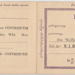 Niederl. Ind. - 5/5 C. Wilhelm III. GA m. Antwortteil priv. Zudruck Batavia 1880