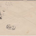Niederl. Ind. - 12 1/2 C. Wilhelm III. Ganzsache+Zusatz Brief Tegal 1892