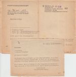 Brit. Zone/BRD - Werl (Kr. Soest) 1947 Postsparbuch