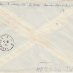 BRD - 10 Pfg. Bed. Deutsche 8er-Block Brief n. SCHWEDEN Lübeck - Nästeras 1966