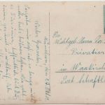 Bayern - München Sieber Hoflieferant/Metzgerei Lieferfahrzeug sw-Fotokarte 1912