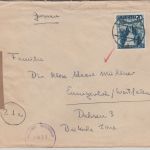 Österreich - 70g Landschaften Zensurbrief Bad Ischl - Ennigerloh 1947