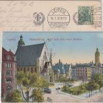 DR - Leipzig XII. Deutsches Turnfest Masch.-SST Karte n. Giersdorf 1913