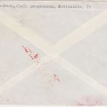 BRD/Postkrieg - 30+20 Pfg. Brandenburger Tor Brief i.d. UdSSR Langendamm 1970