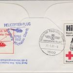 BRD - Helikopterpost Bamberg Michelau 1981 SST Brief n. Berlin