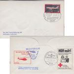 BRD - Helikopterpost Bamberg Michelau 1981 SST Brief n. Berlin