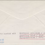 BRD Achum 1971 1. Hubschrauber-WM Zuleitungspost AUA 1st-Flug Budapest Wien 1971