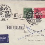 BRD/Postkrieg - 20 Pfg. Brandenburger Tor u.a. Brief n. POLEN Rheinhausen 1970