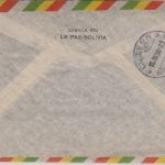 Bolivien - 5 B. Automobilrennen u.a. Lupo-Einschreibebrief i.d. SCHWEIZ 1950