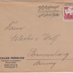 DR - "Fußgänger - Verkehrszeichen..." Msch.werbestpl. Brief Berlin 1936