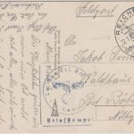 DR - Reichenau 1943 Handwerbstpl. Bergbahn Feldpostkarte n. Böbrach