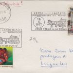 Österreich - Krems Langenlois Postbeförderung m. Postkutsche Brief 1977