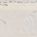 DDR - 4xSOZPHILEX Zusammendruck Eilbrief halle - Korntal 1985