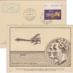Schweiz - 20 Rp. Postkutsche Sonderkarte Exposition Aerophilatelique Genf 1949
