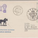 CSSR - Prag 1968 Ballonpost Gazelle Austria + Postkutschenbeförderung