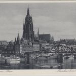 DR - Frankfurt a/M. 1932 11. Dt. Sängerbundesfest Masch.werbestpl. Karte