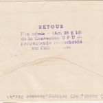 BRD/Postkrieg - 10x5 Pfg. Stettin Schmuck-FDC n. POLEN ESST Bonn 1966