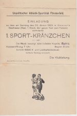 Österreich - Unpolitischer Athletik-Sportclub Fürstenfeld Ortsbrief 1925