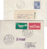 BRD/Postkrieg - 20 Pfg. Luftpostverkehr Brief i.d. UdSSR SST Berlin Tegel 1970