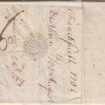 Thurn&Taxis - R1 Francfort L1 Muster ohne Wert n. ÖSTERREICH (Bozen) 1804