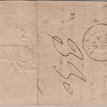 Thurn&Taxis - Frankfurt 1834 Muster ohne Wert n. FRANKREICH (Lyon) mit Inhalt