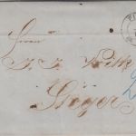 Sachsen - Pirna 1860 K2 Portobrief n. ÖSTERREICH (Steyr) - mit Inhalt