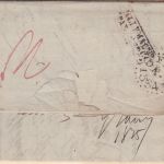 Preussen - Elberfeld 1834 K1 Portobrief n. ENGLAND (London) - mit Inhalt