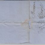 Thurn&Taxis/Baden - Bremen Th&T 16/8 K1 Portobrief n. Rauenberg 1864