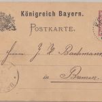 DR/Bayern - Bremen 1 21/5 84 Haller Ank.stpl. 5 Pfg. bay. Ganzsache v. Kempten