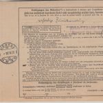 DR - Hannover 4 Engelhardt & Co. Paketkarte/Selbstbucher id. SCHWEIZ (Bern) 1928