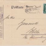 DR - 8 Pfg. Beethoven Perfin LBH Karte Hannover - Holte 1929
