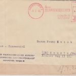 All.Bes. - Hannover 1946 12 Pfg. AFS Hannoverscher Kurier Brief n. Hameln