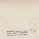 BRD - Hannover Frankfurt a/M Bahnpost Zug 00177 Luftpostbrief 1964
