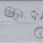 Frankreich/Österreich - Marseille 1855 Portobrief n. Steyr - mit Inhalt