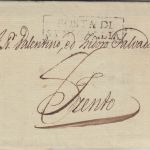 Kirchenstaat/Italien - Posta Di Synigallia Ra2 Portobrief Ancona - Trient 1813